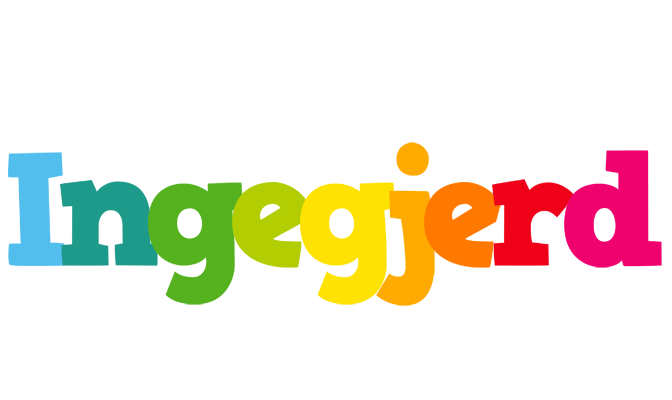 Ingegjerd rainbows logo