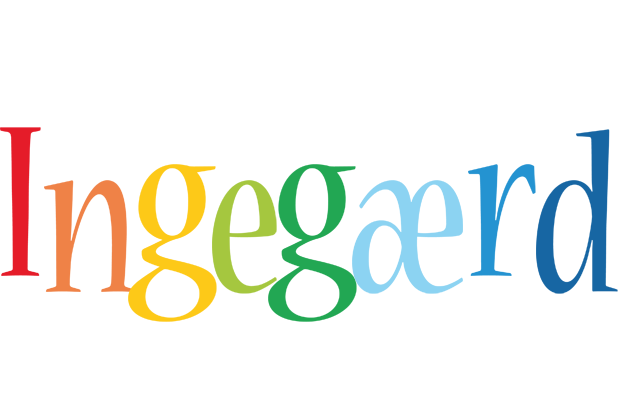 Ingegærd birthday logo