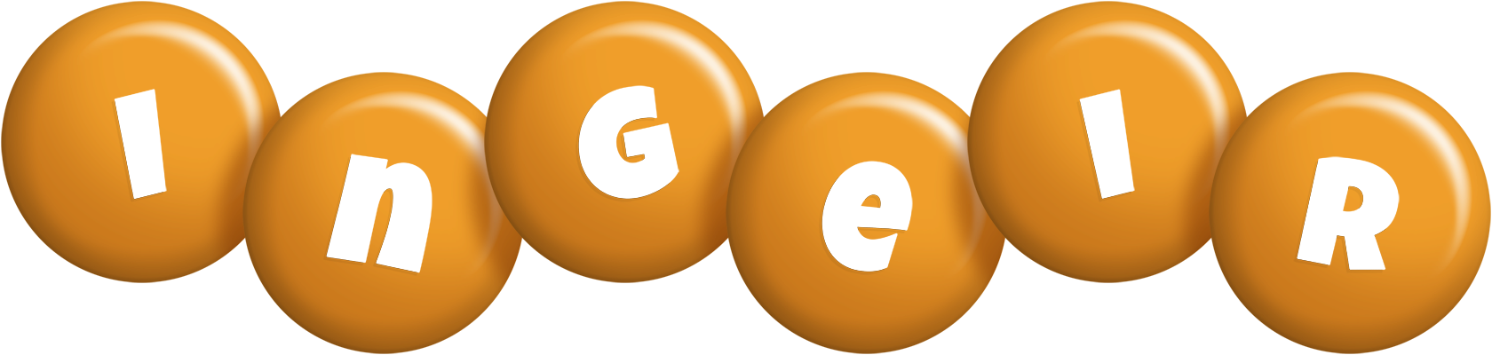 Ingeir candy-orange logo