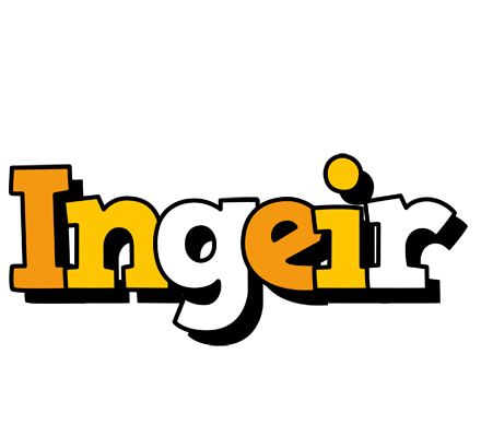 Ingeir cartoon logo