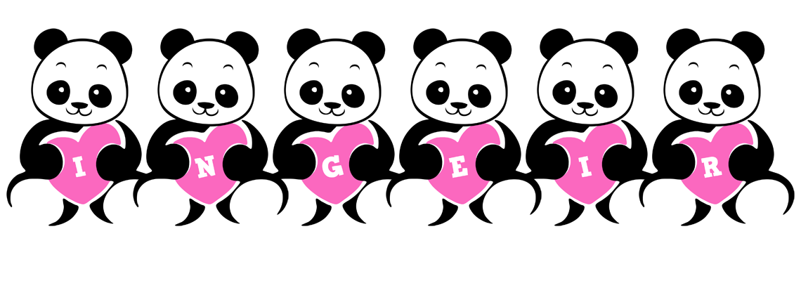 Ingeir love-panda logo
