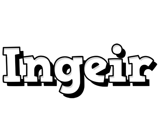 Ingeir snowing logo
