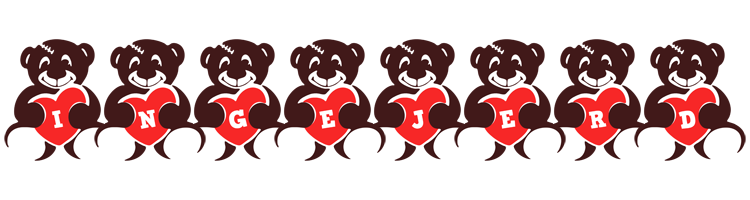 Ingejerd bear logo