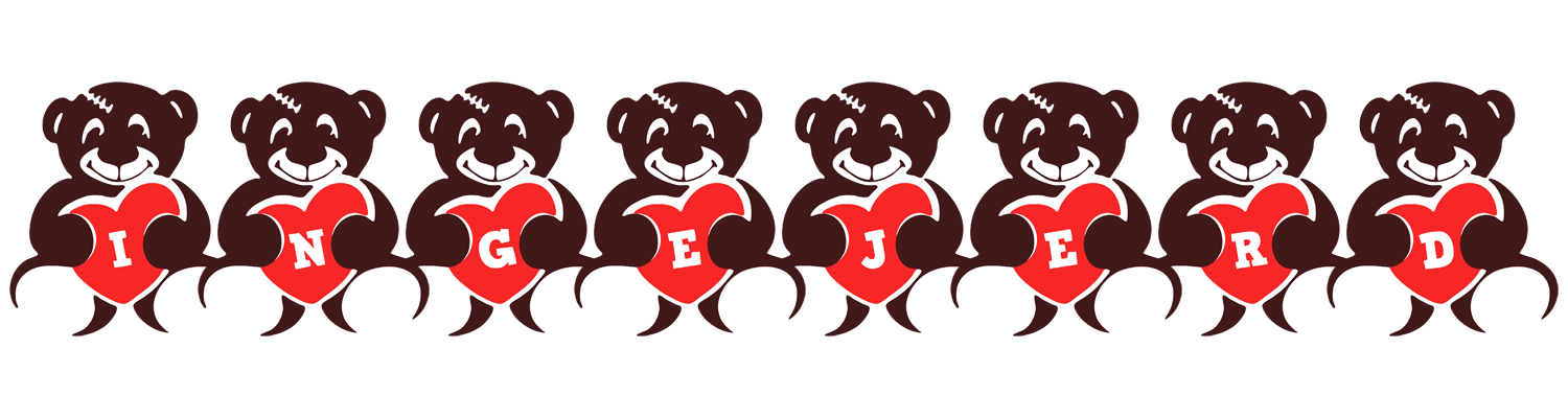 Ingejerd bear logo