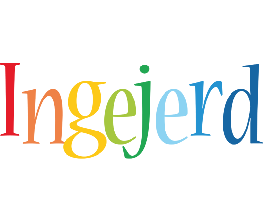 Ingejerd birthday logo