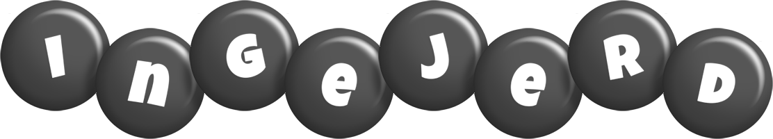 Ingejerd candy-black logo