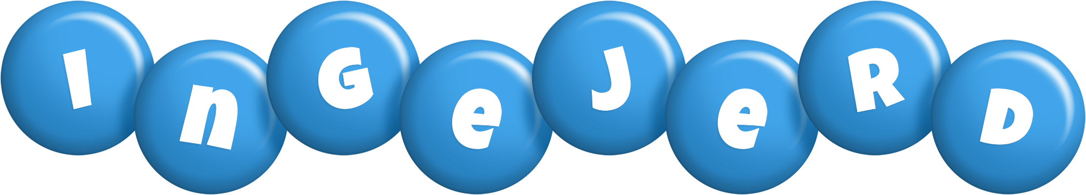 Ingejerd candy-blue logo