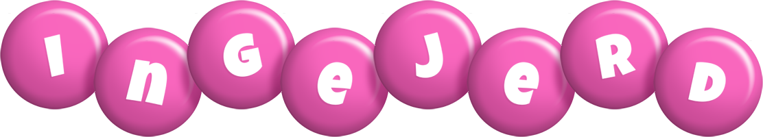 Ingejerd candy-pink logo