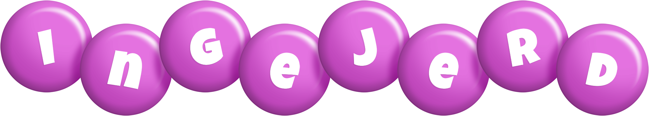 Ingejerd candy-purple logo