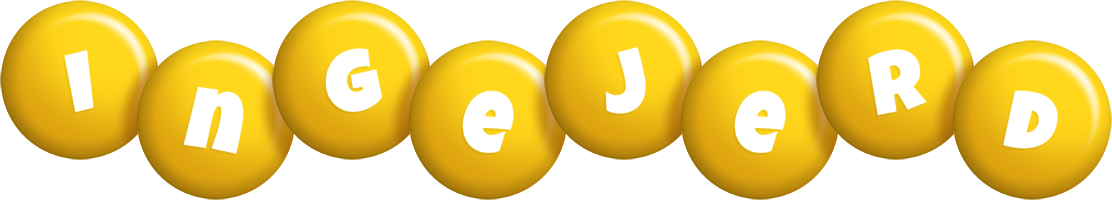 Ingejerd candy-yellow logo