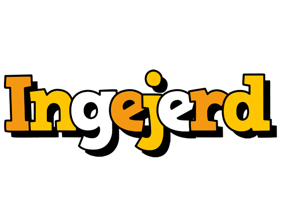Ingejerd cartoon logo