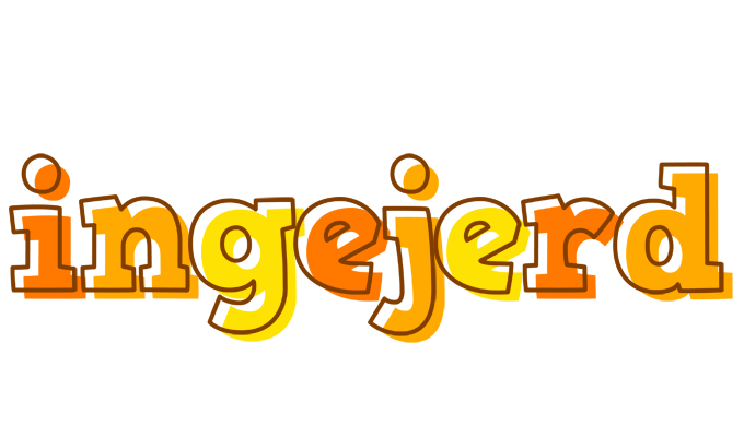 Ingejerd desert logo
