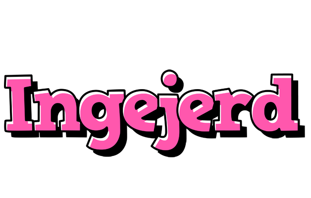 Ingejerd girlish logo