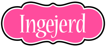 Ingejerd invitation logo