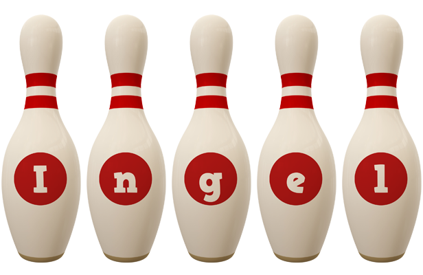 Ingel bowling-pin logo