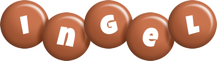 Ingel candy-brown logo