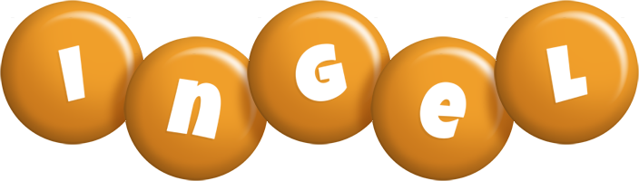 Ingel candy-orange logo