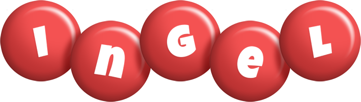 Ingel candy-red logo