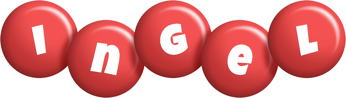 Ingel candy-red logo