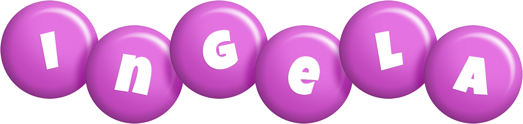 Ingela candy-purple logo