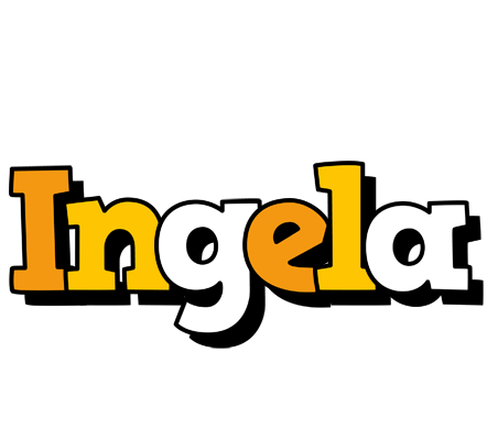 Ingela cartoon logo