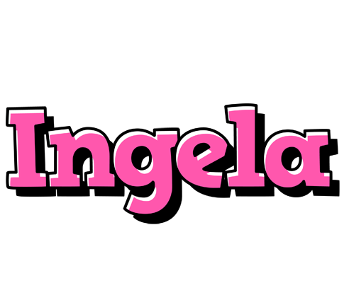 Ingela girlish logo