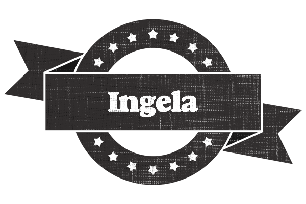 Ingela grunge logo
