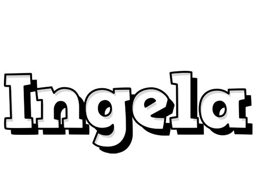 Ingela snowing logo
