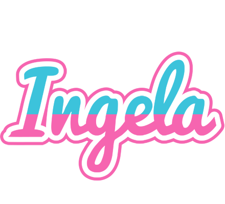 Ingela woman logo