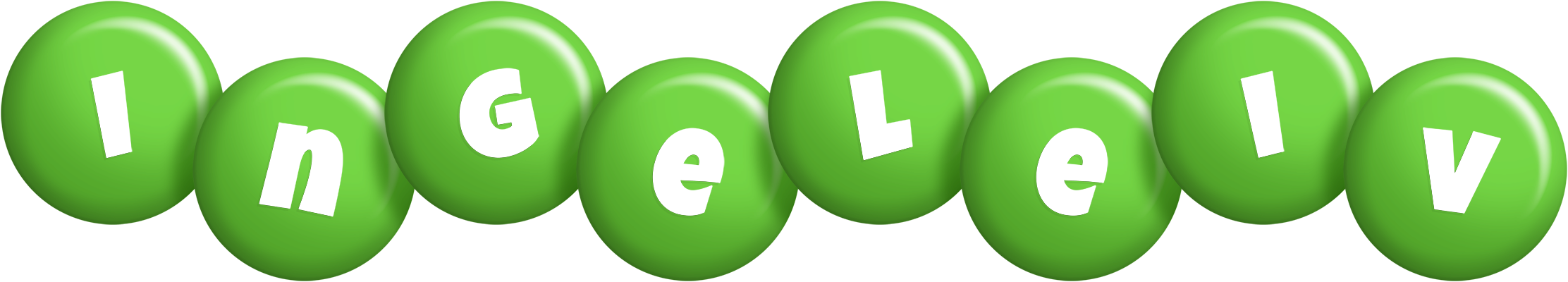 Ingeleiv candy-green logo