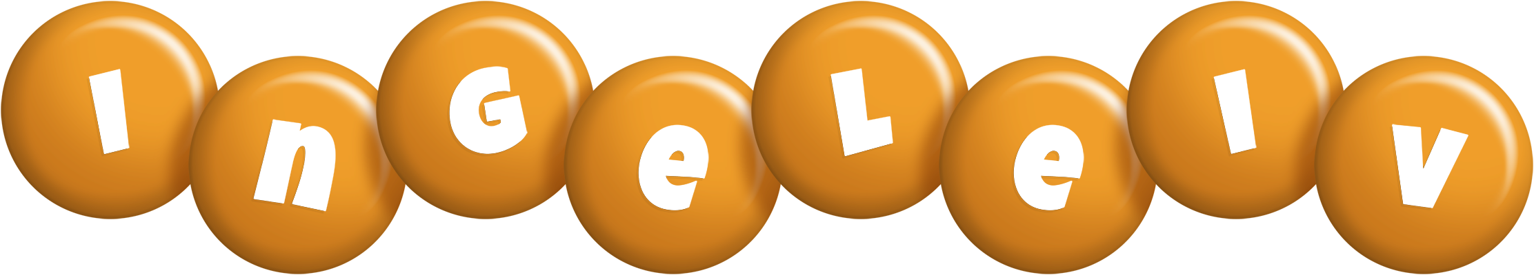 Ingeleiv candy-orange logo