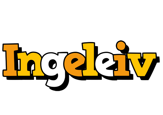 Ingeleiv cartoon logo