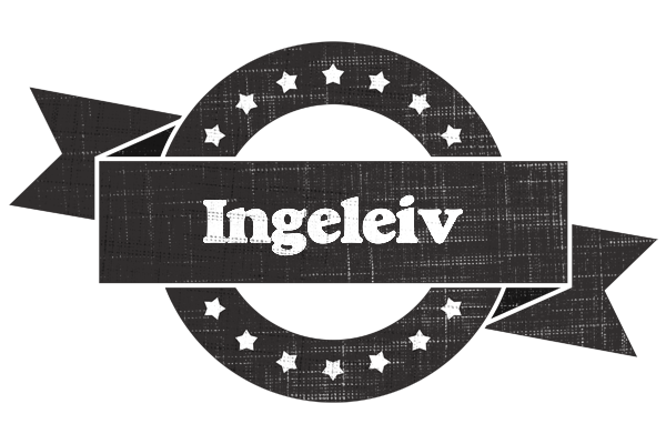 Ingeleiv grunge logo