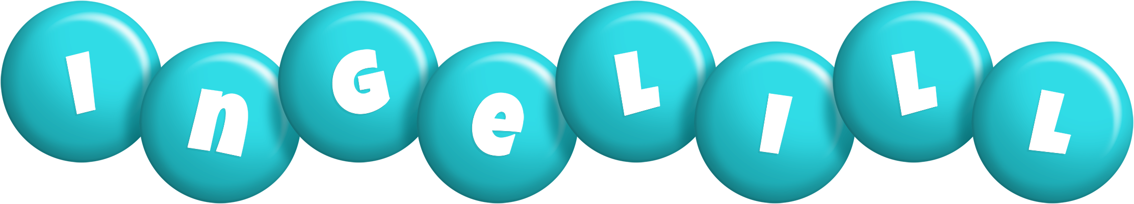 Ingelill candy-azur logo