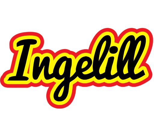 Ingelill flaming logo