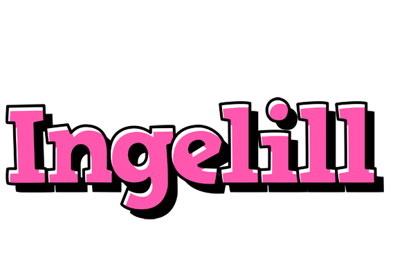 Ingelill girlish logo
