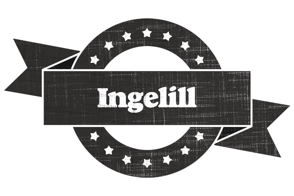 Ingelill grunge logo