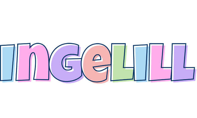 Ingelill pastel logo
