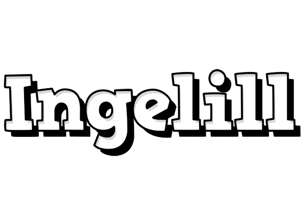 Ingelill snowing logo