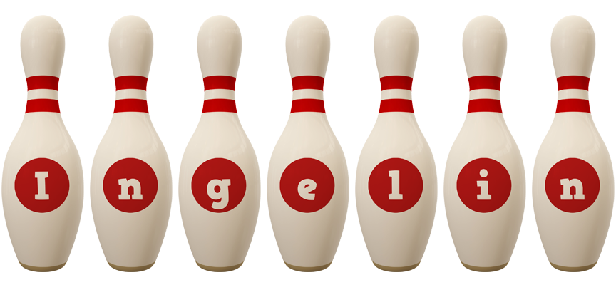 Ingelin bowling-pin logo