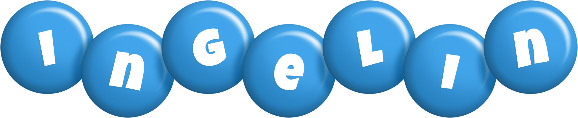 Ingelin candy-blue logo