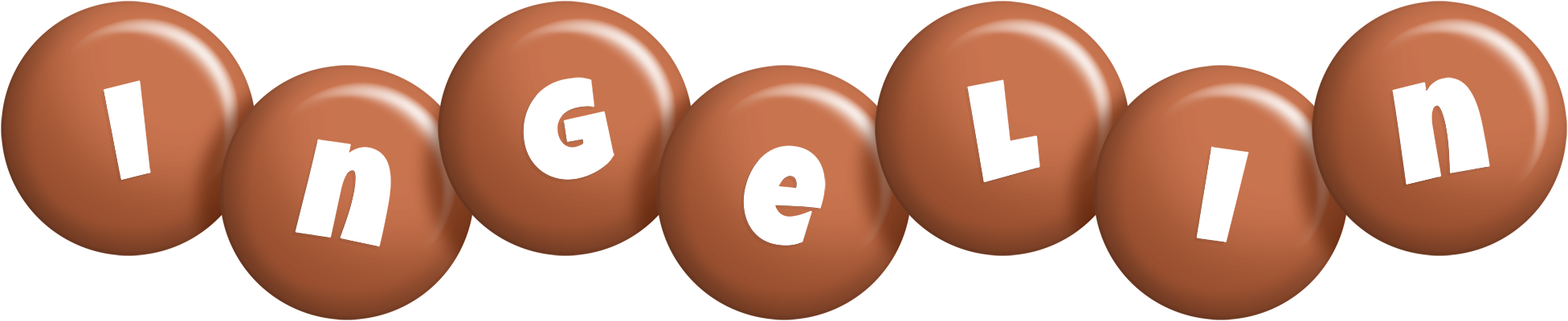 Ingelin candy-brown logo