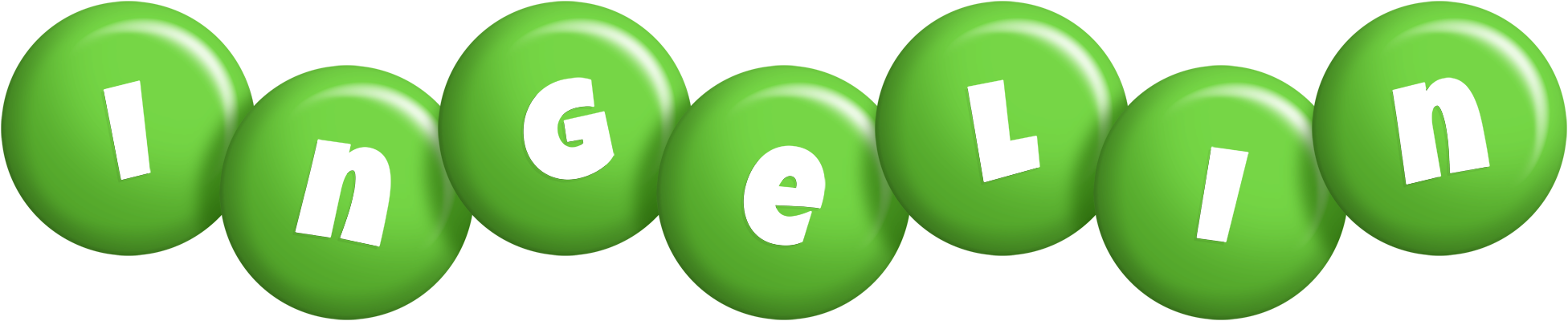 Ingelin candy-green logo