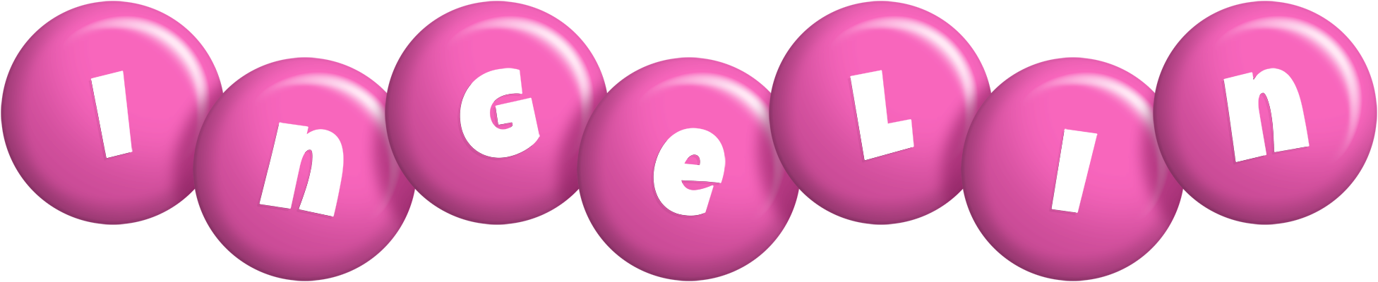 Ingelin candy-pink logo