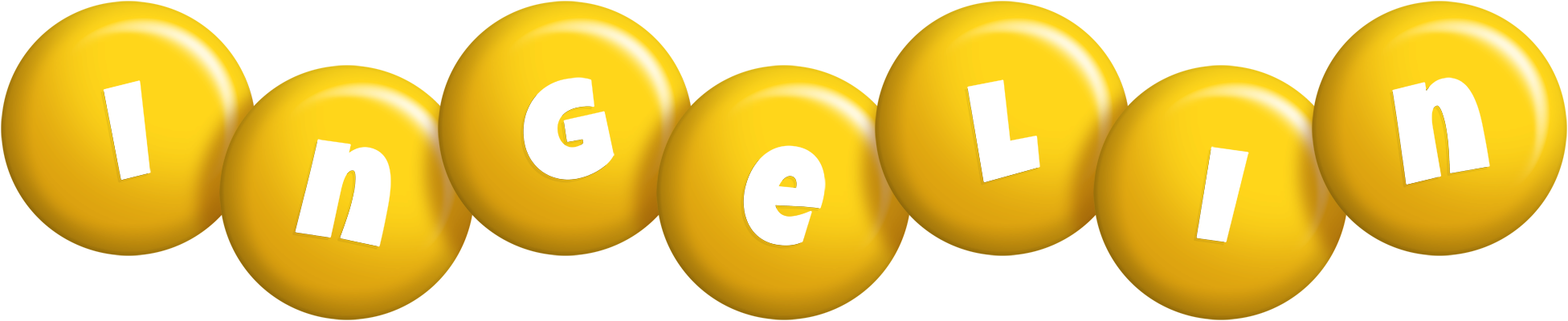Ingelin candy-yellow logo