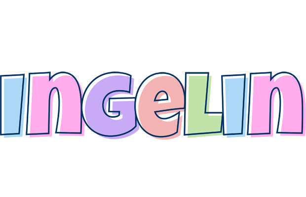 Ingelin pastel logo