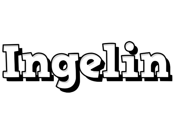 Ingelin snowing logo