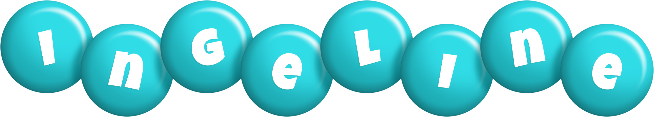 Ingeline candy-azur logo