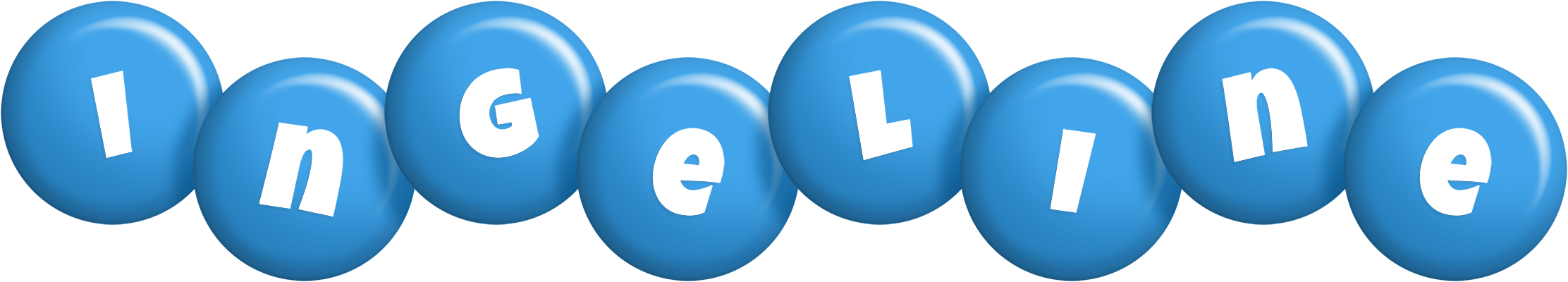 Ingeline candy-blue logo