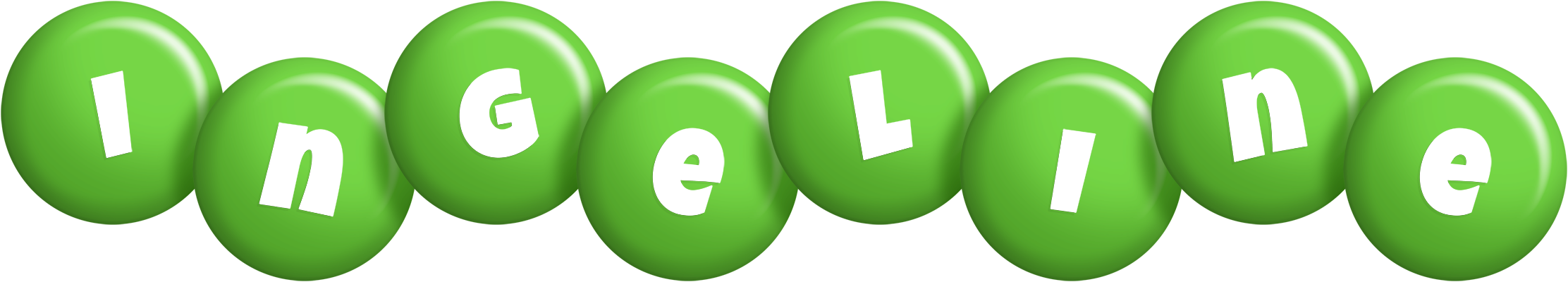 Ingeline candy-green logo